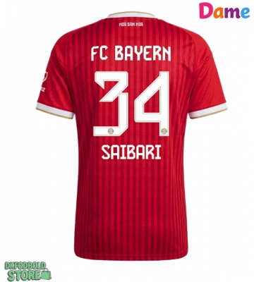 Bayern Munich Ismael Saibari #34 Replika Hjemmebanetrøje Dame 2026-27 Kortærmet